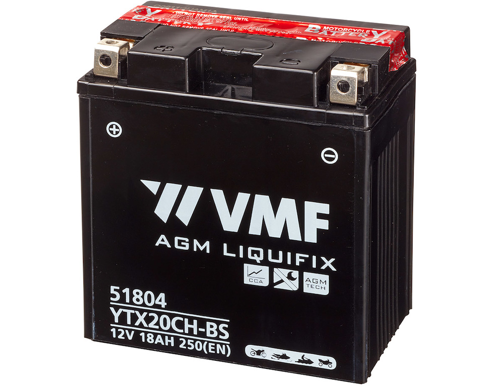 VMF 51804 YTX20CH-BS 51804 51.804 / 18Ah AGM Motor Accu, 250A, 12V - Clicca l'immagine per chiudere