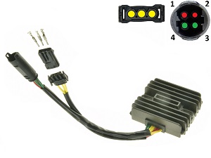 CARR691BMWHUSQ BMW C400 F650 F700 F800 Nuda 900 MOSFET Raddrizzatore del regolatore di tensione Shindengen SH541KG SH541SD CARR691BMWHUSQ BMW C400 F650 F700 F800 Nuda 900 MOSFET Raddrizzatore del regolatore di tensione Shindengen SH541KG SH541SD
