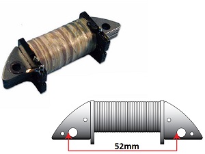 bobine di accensione Kawasaki KX400 KX500 KDX200 Yamaha DT175 YZ465 YZ490 DT50 DT125L - C33