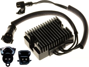 CARR-HARLEY-10JW - Harley Davidson Sportster 883 1200 XL Raddrizzatore del regolatore di tensione CARR-HARLEY-10JW - Harley Davidson Sportster 883 1200 XL Raddrizzatore del regolatore di tensione