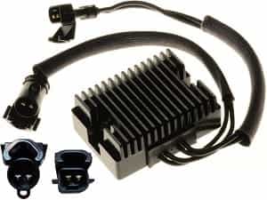 CARR-HARLEY-10JW - Harley Davidson Sportster 883 1200 XL Raddrizzatore del regolatore di tensione CARR-HARLEY-10JW - Harley Davidson Sportster 883 1200 XL Raddrizzatore del regolatore di tensione
