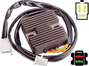 CARR1251 Honda CRM250 MOSFET Raddrizzatore del regolatore di tensione