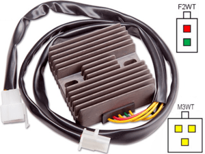 CARR1251 Honda CRM250 MOSFET Raddrizzatore del regolatore di tensione