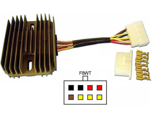 CARR1271 Kawasaki KLF400 MOSFET Raddrizzatore del regolatore di tensione