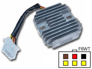 CARR141 Kawasaki MOSFET Raddrizzatore del regolatore di tensione (SH530-12, SH532-12, Shindengen)