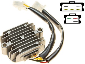 CARR191 - Honda CB CBX MOSFET Raddrizzatore del regolatore di tensione (SH236-12, SH236A-12, SH255A-12)