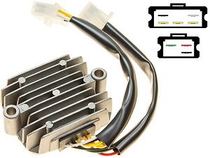 CARR191 - Honda CB CBX MOSFET Raddrizzatore del regolatore di tensione (SH236-12, SH236A-12, SH255A-12) CARR191 - Honda CB CBX MOSFET Raddrizzatore del regolatore di tensione (SH236-12, SH236A-12, SH255A-12)