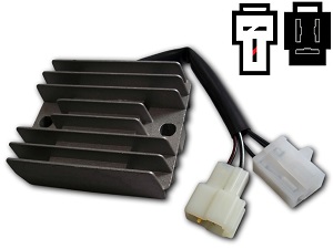 CARR201-SUZ - MOSFET Suzuki Burgman Gamma Raddrizzatore del regolatore di tensione (HB572A-12M2, SH572MB) CARR201-SUZ - MOSFET Suzuki Burgman Gamma Raddrizzatore del regolatore di tensione (HB572A-12M2, SH572MB)