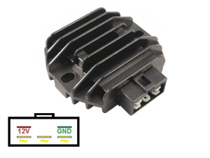 CARR202 Yamaha MOSFET Raddrizzatore del regolatore di tensione (SH640D-12, SH661-12, SH713AA, SH719AA)