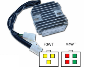 CARR251 - Honda Yamaha MOSFET Raddrizzatore del regolatore di tensione