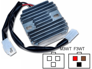 CARR271 - Suzuki Yamaha MOSFET Raddrizzatore del regolatore di tensione