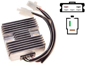 CARR311 - Yamaha XS Kawasaki KH500 MOSFET Raddrizzatore del regolatore di tensione (rotor-2) CARR311 - Yamaha XS Kawasaki KH500 MOSFET Raddrizzatore del regolatore di tensione (rotor-2)
