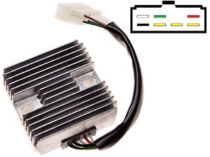 CARR321 - Yamaha XS XJ MOSFET Raddrizzatore del regolatore di tensione (4H7-501.k2, 4H7-501.L3, S8534A) CARR321 - Yamaha XS XJ MOSFET Raddrizzatore del regolatore di tensione (4H7-501.k2, 4H7-501.L3, S8534A)