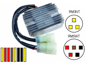 CARR441 - Kawasaki ZX MOSFET Raddrizzatore del regolatore di tensione (SH689-12, 21066-1119)