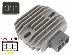 CARR4415 - MOSFET Raddrizzatore del regolatore di tensione (SH640KA, SH578BA, SH640E-11, SH660-12, SH660AB, SH678A-13)