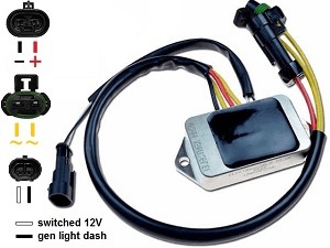 CARR504 - Ducati ST2 MOSFET Raddrizzatore del regolatore di tensione