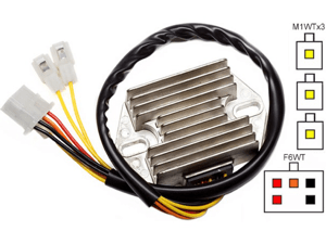 CARR751 Suzuki Intruder MOSFET Raddrizzatore del regolatore di tensione