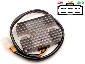 CARR861 Kawasaki Vulcan MOSFET Raddrizzatore del regolatore di tensione CARR861 Kawasaki Vulcan MOSFET Raddrizzatore del regolatore di tensione