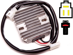 CARR961 Kawasaki KLX250 KLX300 MOSFET Raddrizzatore del regolatore di tensione CARR961 Kawasaki KLX250 KLX300 MOSFET Raddrizzatore del regolatore di tensione