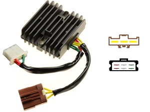 CARR971 - Aprilia RSV1000 Mille Tuono Caponord Futura SL1000 Falco MOSFET Raddrizzatore del regolatore di tensione CARR971 - Aprilia RSV1000 Mille Tuono Caponord Futura SL1000 Falco MOSFET Raddrizzatore del regolatore di tensione