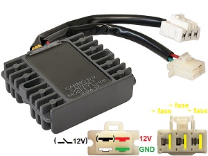 CARR551-CF CFMoto Linhai 500 550 625 MOSFET Regolatore raddrizzatore di tensione (0180-151000, CF188-151000) CARR551-CF CFMoto Linhai 500 550 625 MOSFET Regolatore raddrizzatore di tensione (0180-151000, CF188-151000)