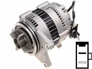 Alternatore statore - Honda GL1500 Gold Wing Goldwing Gold-Wing Valkyrie Interstate Aspencade (LR140-707, LR140-708)