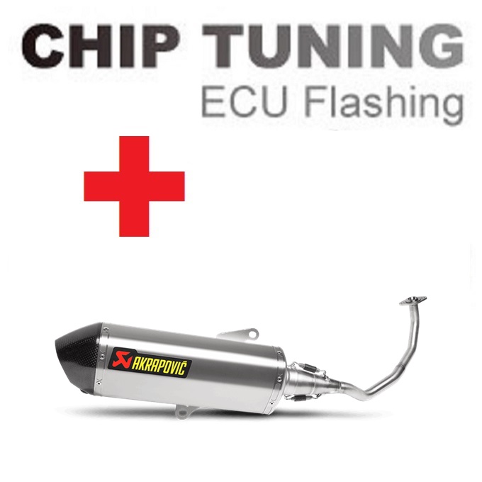 Honda Forza 125 2015-2016 Tubo di scarico Akrapovic S-H125R3-HRSS (Fase 3) Honda Forza 125 2015-2016 Tubo di scarico Akrapovic S-H125R3-HRSS (Fase 3)