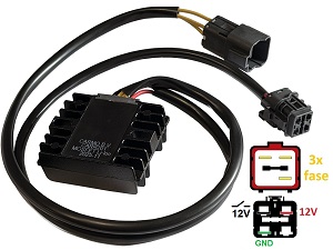 CARR204KVF Kawasaki Brute Force 300 KVF300 - MOSFET Regolatore raddrizzatore di tensione (SH532-12B3)