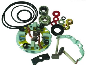 Motorino di avviamento set di spazzole in carbone Kawasaki KLR650 KLX650 ZX-10 Honda VF Magna Suzuki GSX-R750 GSX-R1100 Motorino di avviamento set di spazzole in carbone Kawasaki KLR650 KLX650 ZX-10 Honda VF Magna Suzuki GSX-R750 GSX-R1100