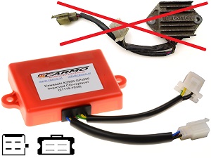 Kawasaki KZ550 ZR550 ZR400 CDI IC IGNITER 21119-1039 computer Kawasaki KZ550 ZR550 ZR400 CDI IC IGNITER 21119-1039 computer