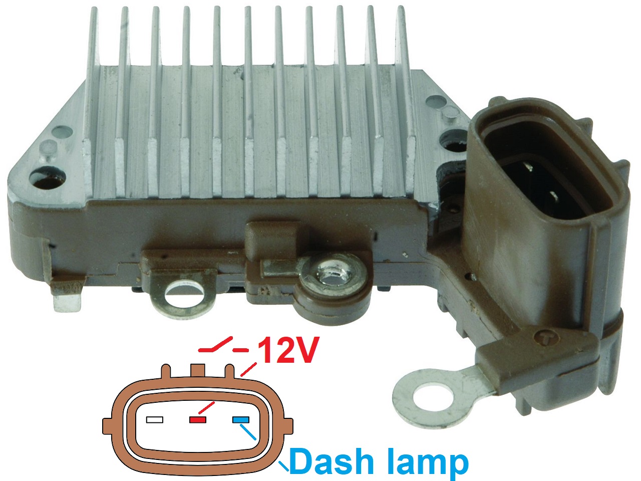 RG-ZZR- Kawasaki ZZR1200 ZZ-R1200 ZX1200 Ninja Bobcat regolatore di tensione (126000-2490, 230-52102) - Clicca l'immagine per chiudere