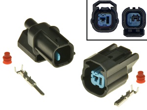 Set di connettori per sensore di detonazione a 1 pin Honda completo Set di connettori per sensore di detonazione a 1 pin Honda completo