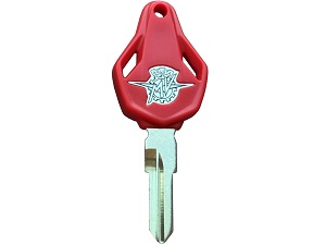 Chip chiave rossa MV Agusta nuovo forma di diamante (red)