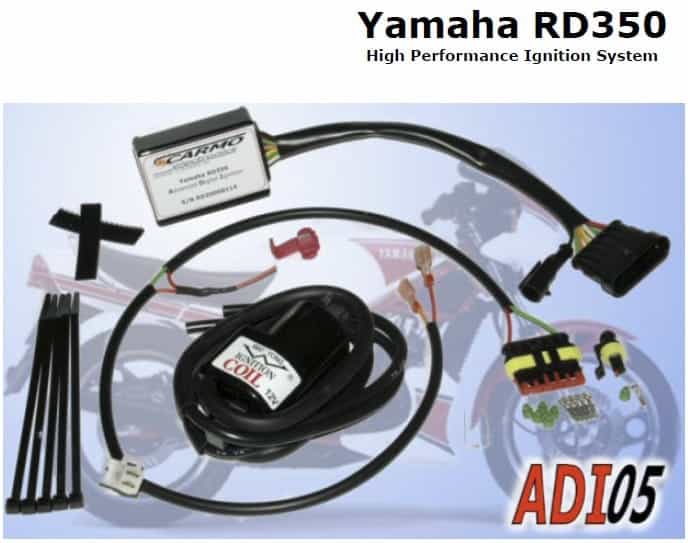 Yamaha RD350 YPVS Centralina unità CDI motore TCI set 29K 31K