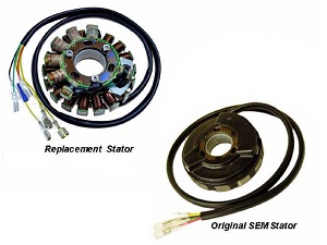 ST5500L - KTM 350 400 500 600 620 640 660 Husaberg Illuminazione e statore di accensione 250014-01, 58031002050 ST5500L - KTM 350 400 500 600 620 640 660 Husaberg Illuminazione e statore di accensione 250014-01, 58031002050