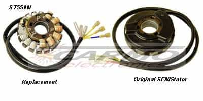 ST5500L - KTM 350 400 500 600 620 640 660 Husaberg Illuminazione e statore di accensione 250014-01, 58031002050 ST5500L - KTM 350 400 500 600 620 640 660 Husaberg Illuminazione e statore di accensione 250014-01, 58031002050