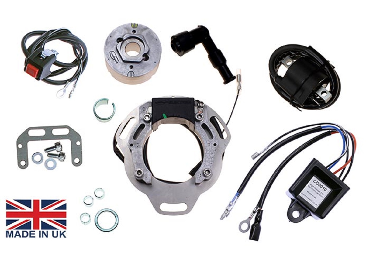 BSA Bantam Trials D10 D14/4 B175 Stator Kit - STK-175 - Clicca l'immagine per chiudere