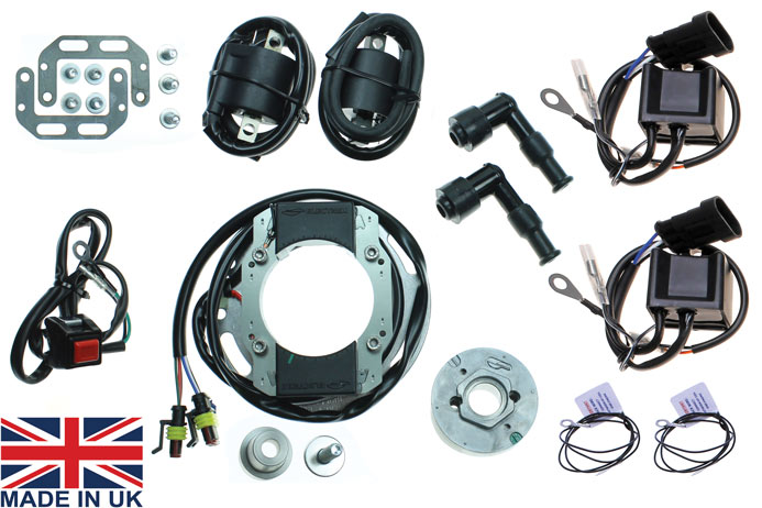 Stator Kit - STK-250 Suzuki GT250, T20, TR250, T500, T500R Race Ignition System Stator Kit - STK-250 Suzuki GT250, T20, TR250, T500, T500R Race Ignition System
