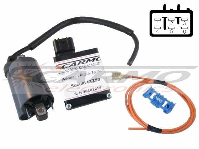 Migliorato Suzuki LTZ90 CDI TCI Igniter più potenza senza limitatore di giri