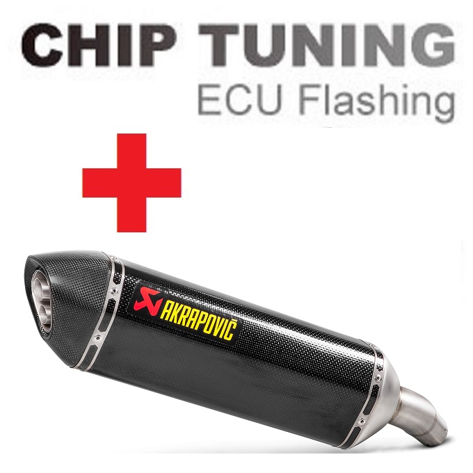 Suzuki GSX-S750 2017-2020 Sintonizzazione flash ECU ad alte prestazioni + Akrapovic S-S7SO2-HRC (Stage 3)