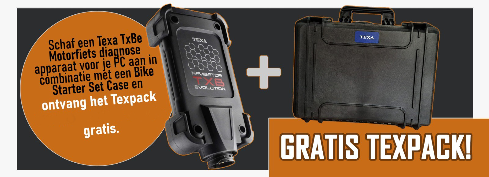 Texa Navigator TXB2 bike for PC + cable case + Texpack + software