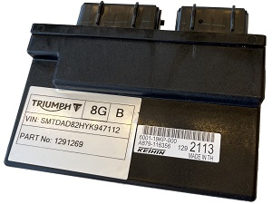 Triumph Scrambler 1200 Centralina Controllo Motore ECU ECM CDI contro 1291269