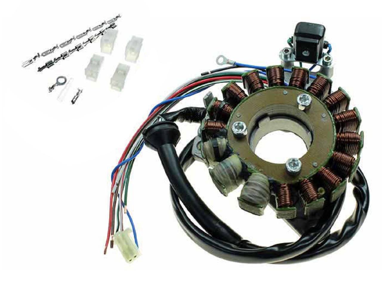 ST4384 - Yamaha RD250 RD350 RZ250 RZ350 YPVS Accensione Statore alternatore ST4384 - Yamaha RD250 RD350 RZ250 RZ350 YPVS Accensione Statore alternatore