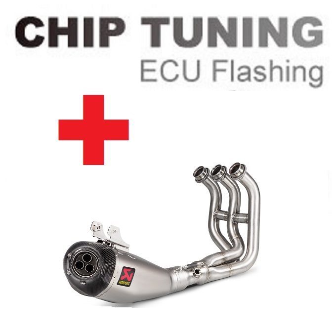 Yamaha Niken 2019-2020 Ottimizzazione flash ECU ad alte prestazioni + Akrapovic S-Y9R10-HEGEHT (Fase 3)