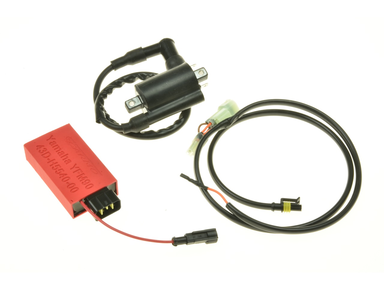 Migliorato Yamaha YFM90R YFM90 Raptor CDI TCI Igniter più potenza senza limitatore di giri 2009-2013 Migliorato Yamaha YFM90R YFM90 Raptor CDI TCI Igniter più potenza senza limitatore di giri 2009-2013