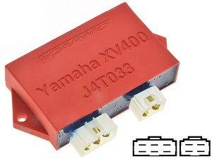 Yamaha XV400 Virago CDI ignitor (J4T033, 3JB-00) - Clicca l'immagine per chiudere