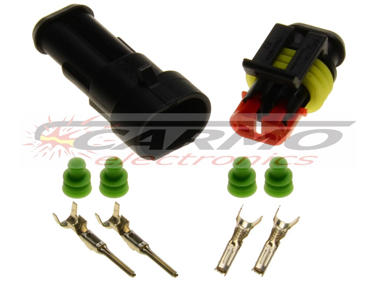 2 pin 1.5 superseal connector set - Clicca l'immagine per chiudere