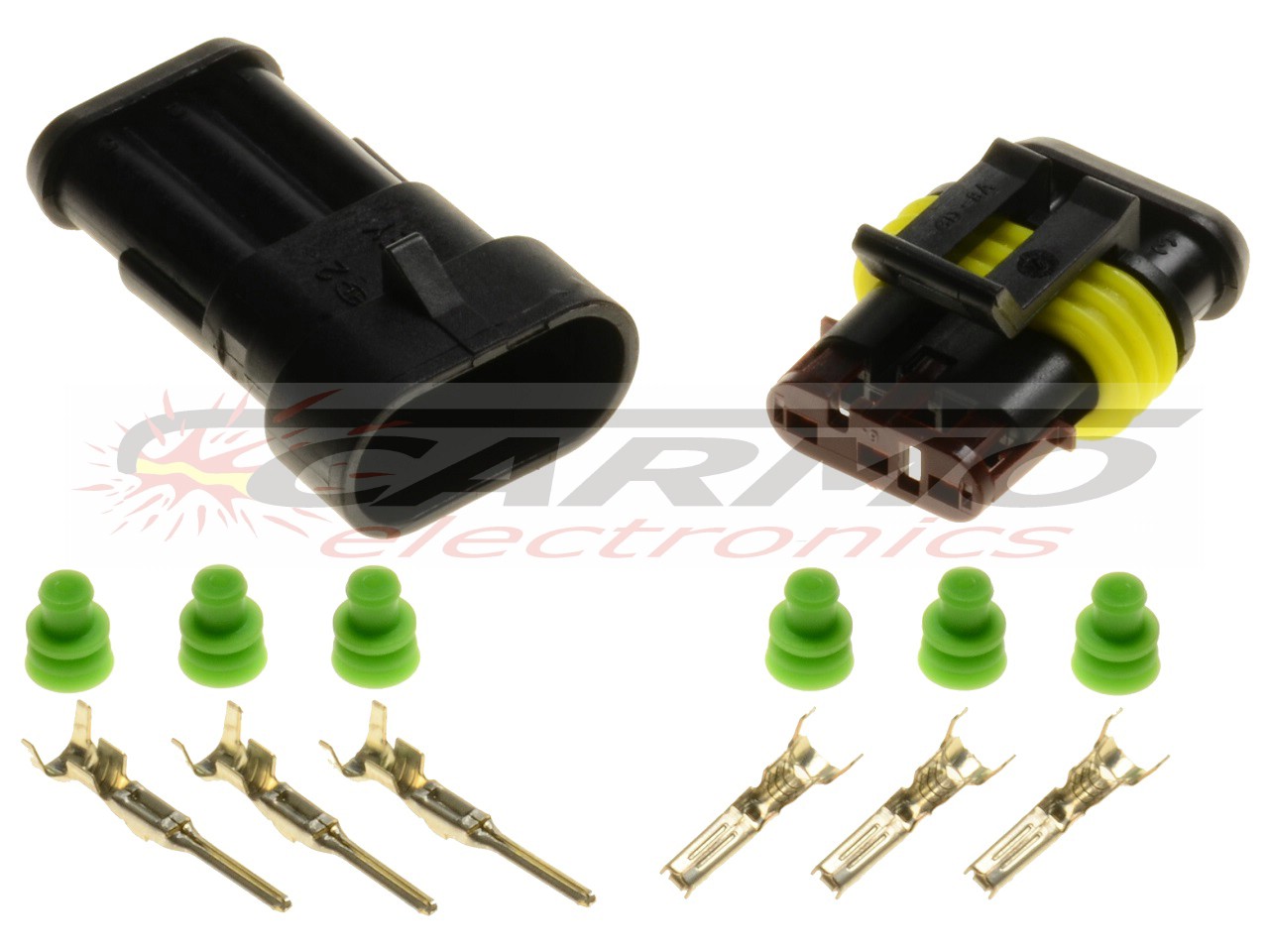 3 pin 1.5 superseal connector set - Clicca l'immagine per chiudere