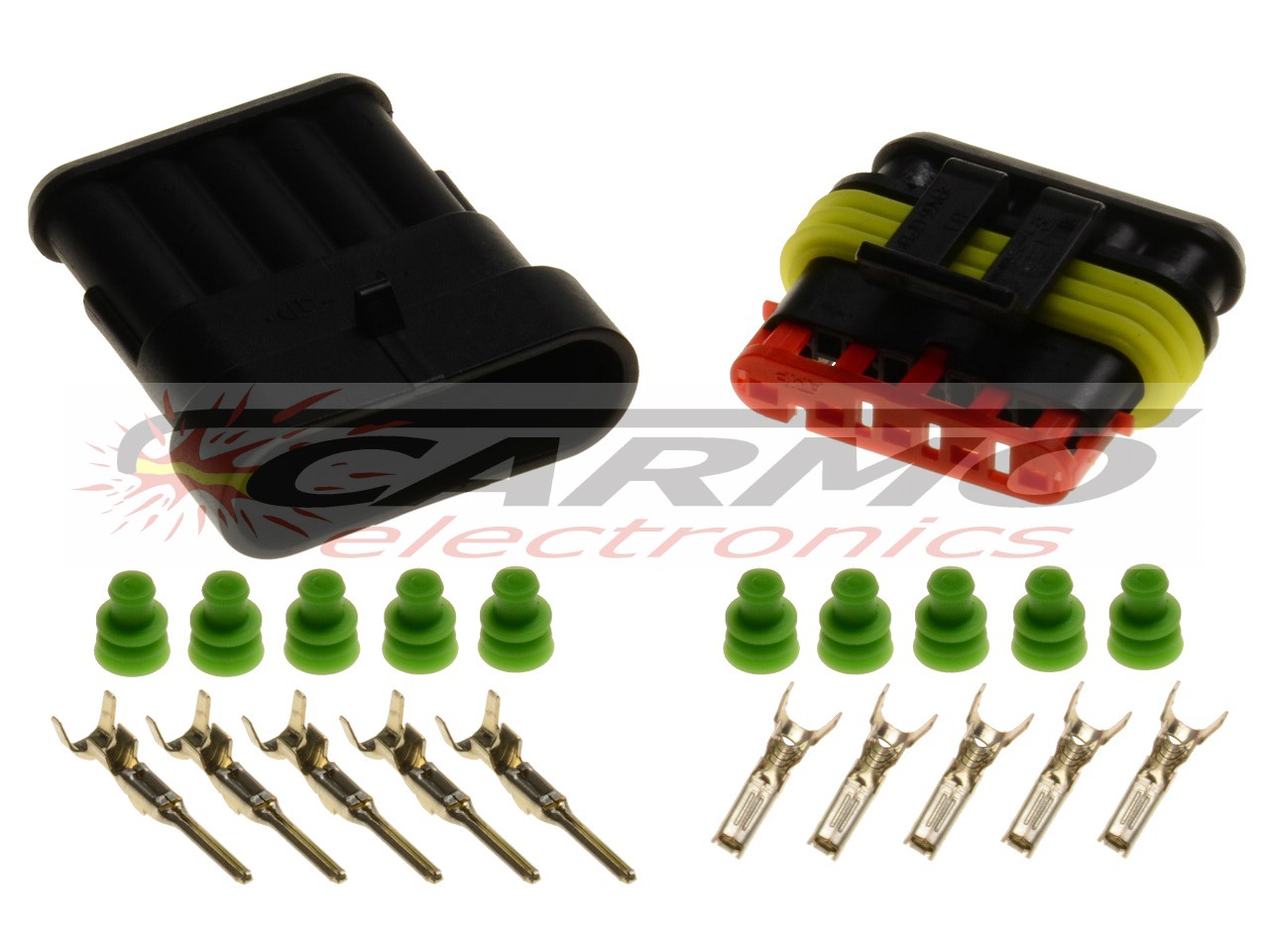 5 pin 1.5 superseal connector set - Clicca l'immagine per chiudere