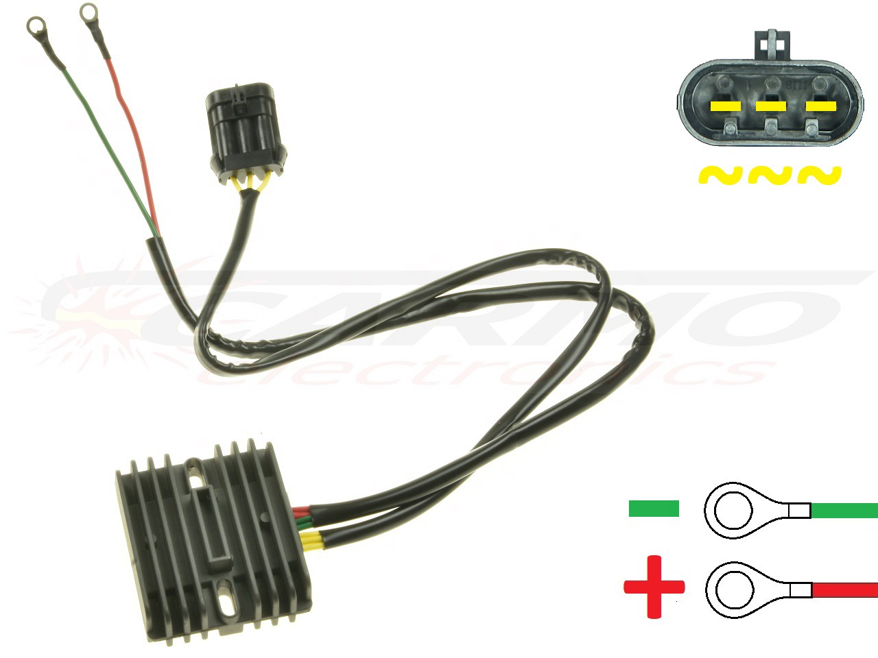 CARR694-PO - Polaris Sportman RZR MOSFET Raddrizzatore del regolatore di tensione (4014029, 4015229, 4013247, 4013904) - Clicca l'immagine per chiudere